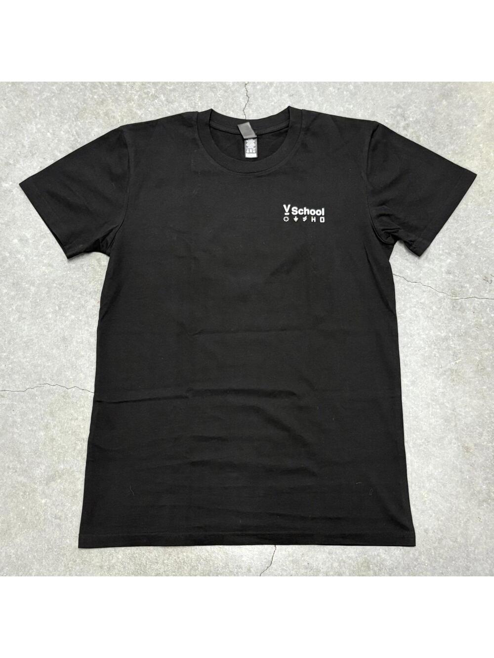 AS Colour Virtual School Logo T Shirt